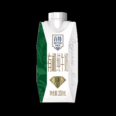 【特价】天友百特有机纯牛奶200ml*12盒*2箱毫升常温包装全脂重庆 有机纯牛奶200ml*12盒*2箱