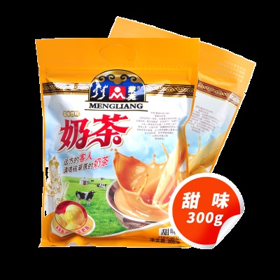 蒙亮 蒙古奶茶咸味速溶固体饮料早餐茶红枣味奶茶粉甜味独立小包装 古法制作 蒙古奶茶【咸味】400g