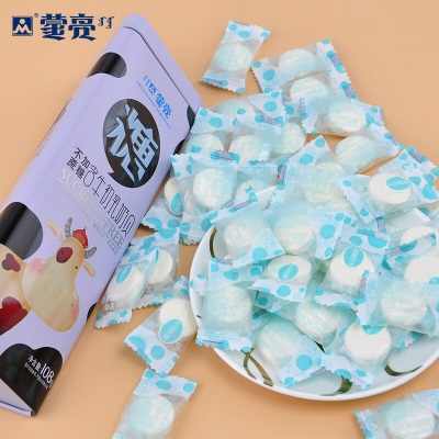 蒙亮 休闲零食 内蒙特产奶片 无蔗糖牛初乳奶贝108g