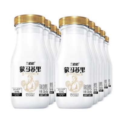兰格格炭烧熟酸奶230g*12瓶