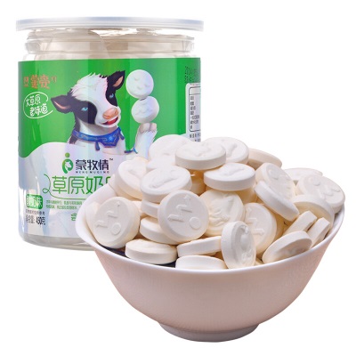 蒙亮 草原干吃奶贝450g 内蒙古特产零食奶片
