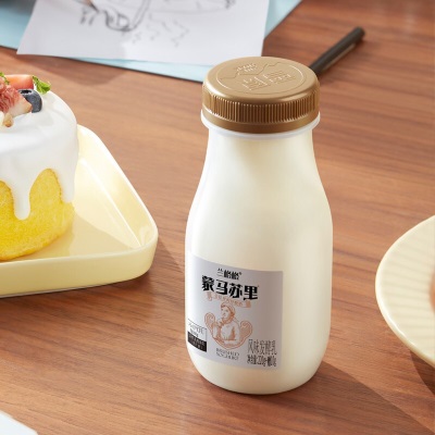 兰格格炭烧熟酸奶230g*12瓶