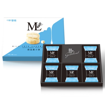 蒙亮内蒙古特产手工奶皮子月饼中秋送礼奶豆腐芝士月饼礼盒装糕点