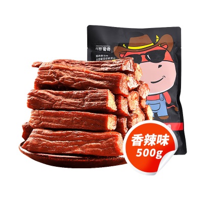 蒙亮手撕风干牛肉干500g正宗内蒙古特产休闲健身孕妇小吃零食熟食