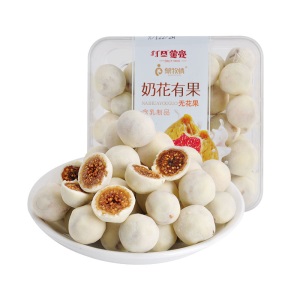 蒙亮 内蒙古特产网红零食 办公室休闲食品无花果 干奶酪奶球238g